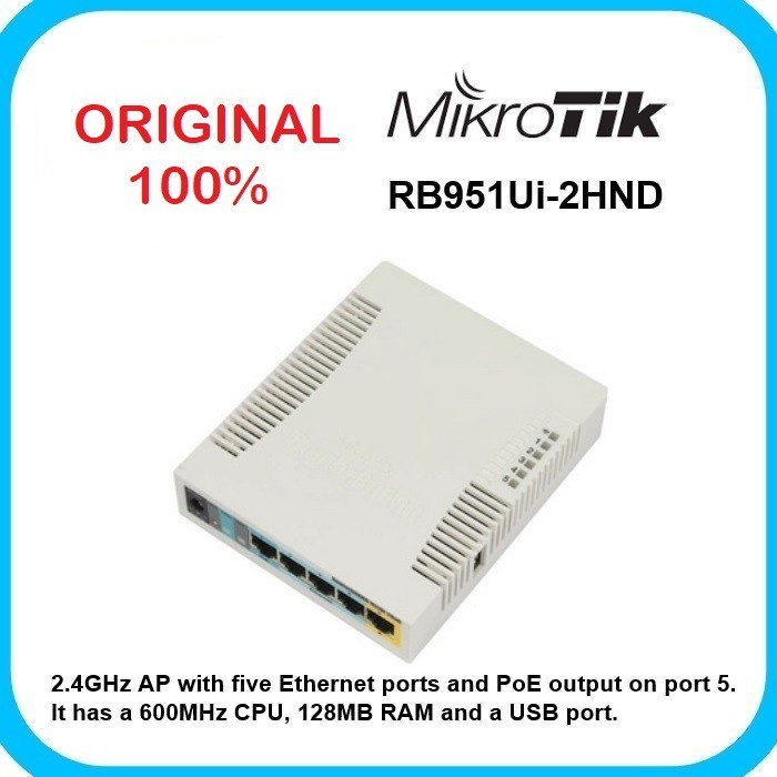 Mikrotik RB951Ui 2HnD RB951 RB 951 Ui RB951Ui 2H nD RB951Ui-2HnDI