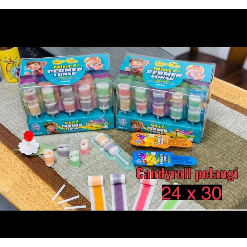 

lunak rool pelangi isi 30pcs