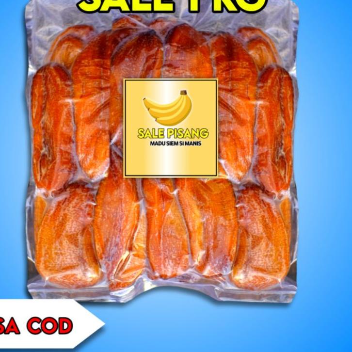 Coder8R2d (COD) Sale pisang basah 1kg termurah - selai pisang Camilan sale Kiloan Murah Pisang madu 