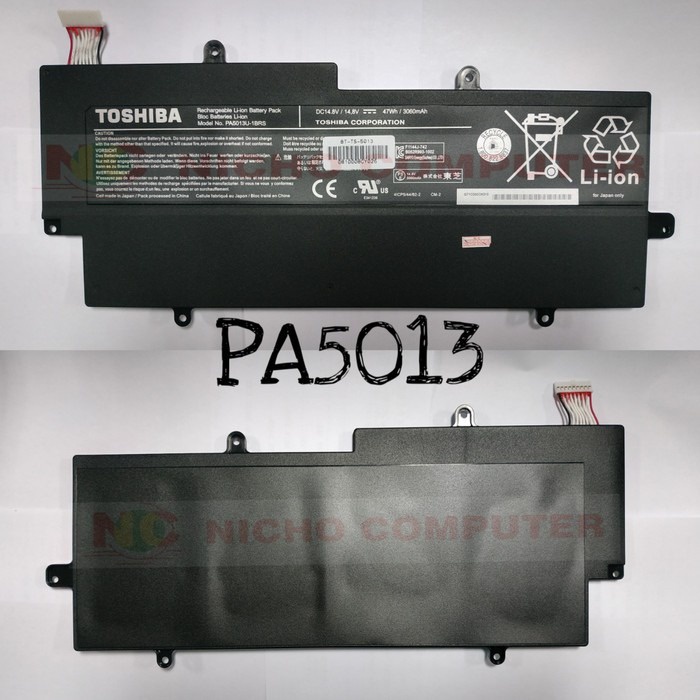 Battery Toshiba Portege Z830 Z835 Z930 Z935 PA5013