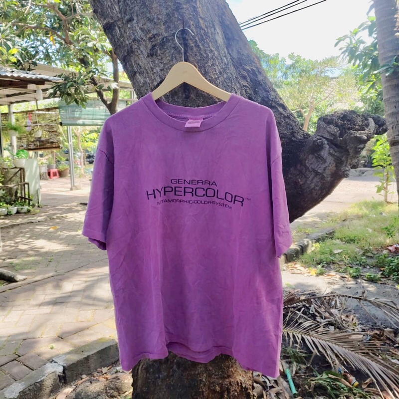 Vintage 90’s Hypercolor T-shirt ( Kaos Second )
