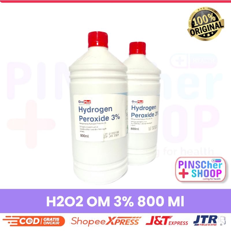 Pehidrol H2O2 Onemed 800 Ml Pembersih Luka / Botol