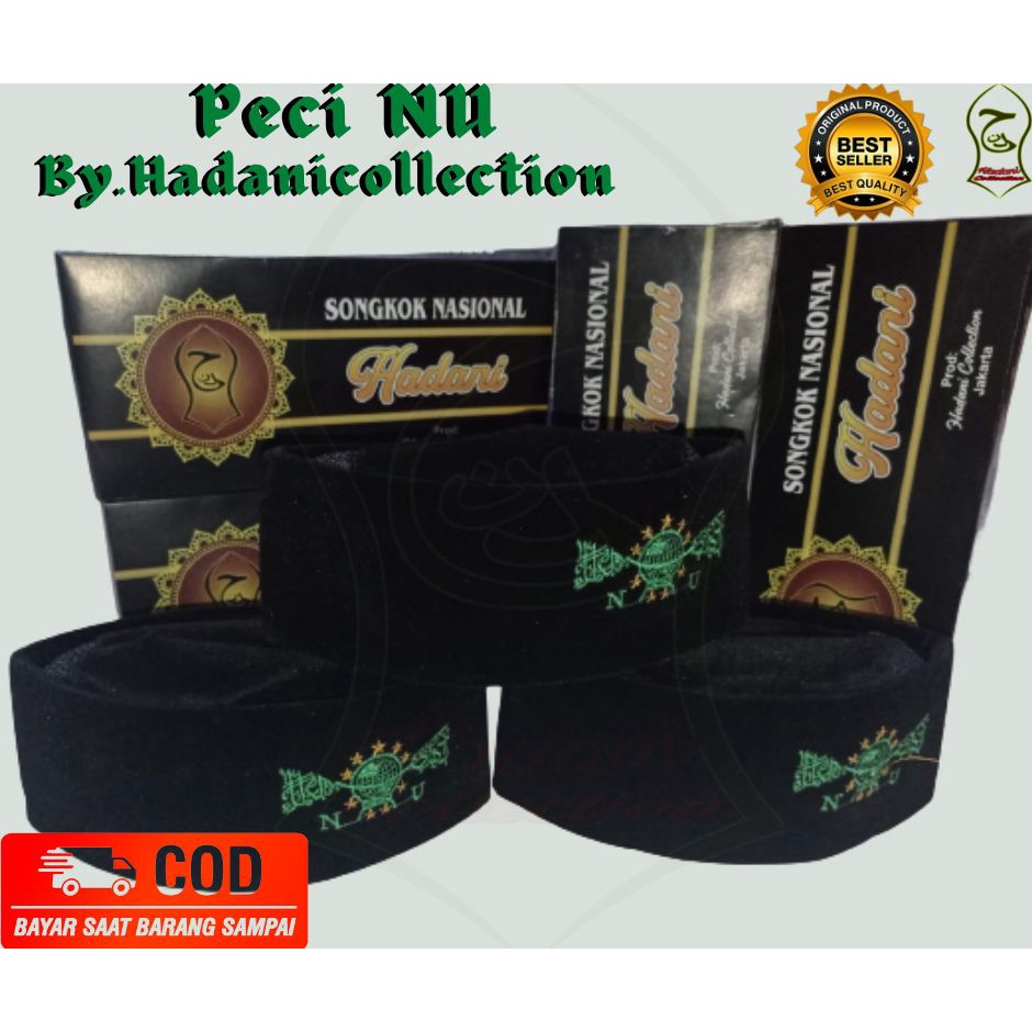 Peci NU Songkok NU Peci Logo NU Ukuran Anak dan Dewasa murahh