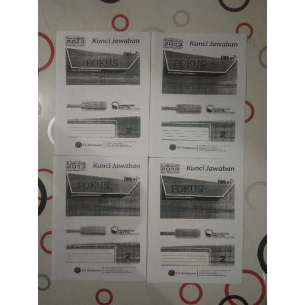 Kunci Jawaban Lks Fokus Kls 2 Tema 5678 Semester 2 (2023)