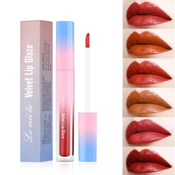 LAMEILA Ombre Velvet Lip Glaze Lipstick Matte