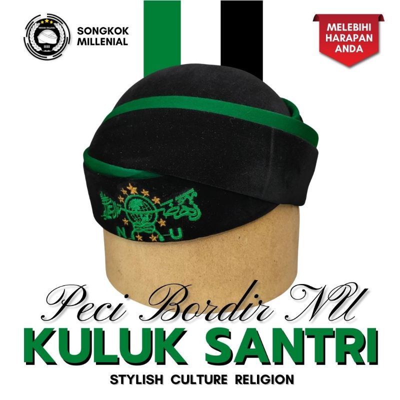 PECI KULUK SANTRI Motif SORBAN&BordirNU