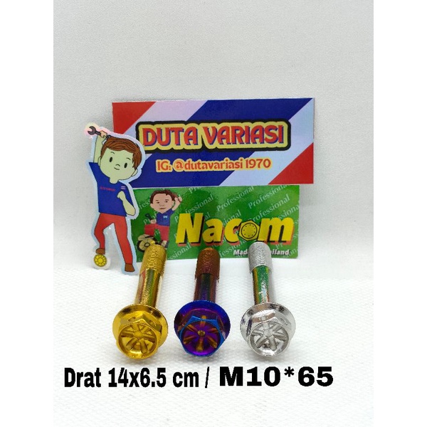 NACOM DV BAUT PROBOLT DRAT 14*6.5 cm (M10*65)