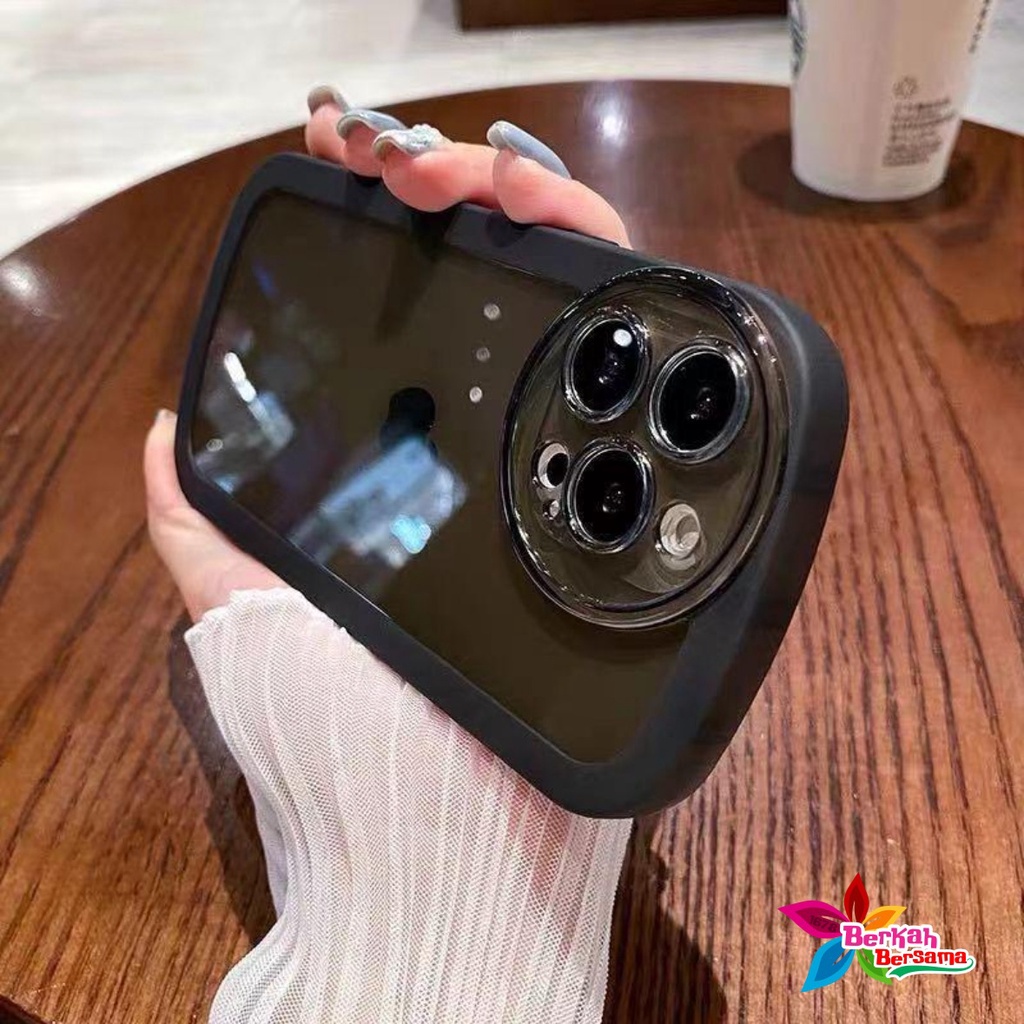 SOFTCASE CLEAR TRANSPARAN HITAM BENTUK OVAL FOR VIVO Y02 Y12 Y15 Y17 Y15S YO1 Y16 Y20 Y12S Y20I Y21S Y33S Y21 2021 Y22 Y22S Y30 Y50 Y30I Y35 Y71 Y75 T1 5G Y81 Y81C Y83 Y91 Y93 Y95 Y91C Y1S V5 V5 LITE Y67 V25 V25E V25 PRO S15 PRO BB7577