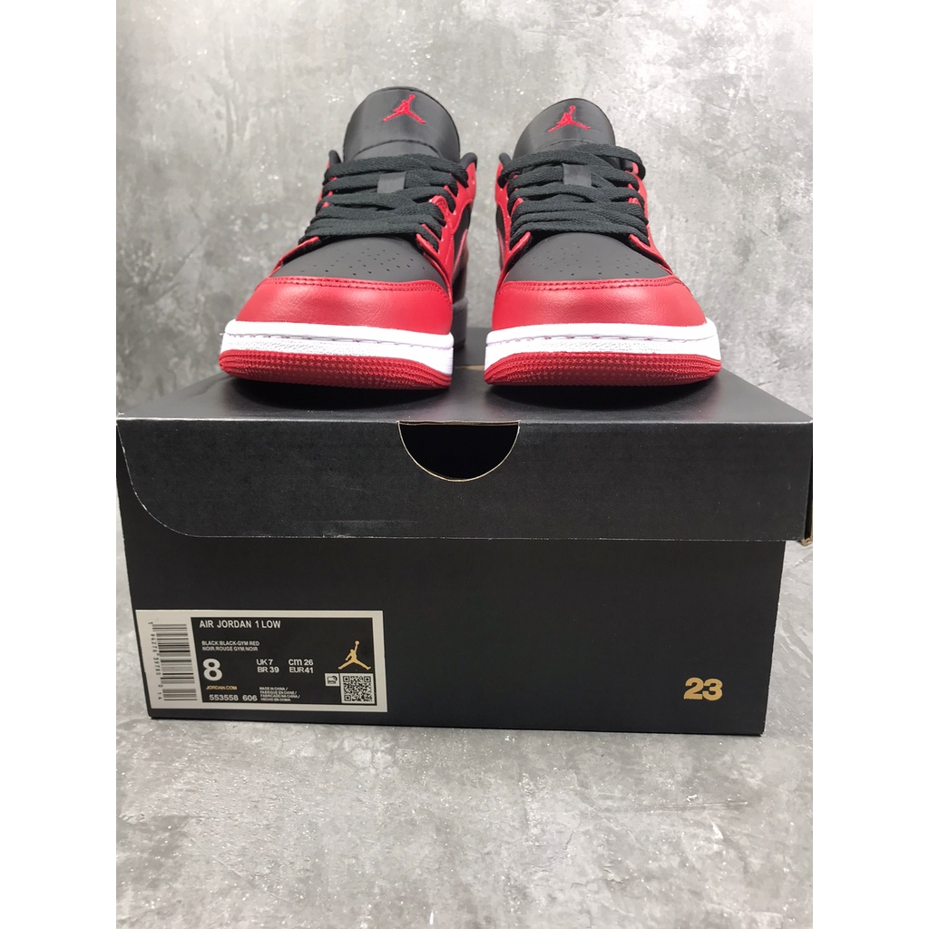 Air Jordan Low 1 Varisty Red, 100% Real Pic.