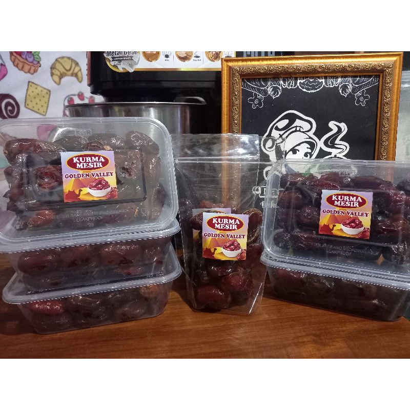 

Kurma Golden Valley kemasan 250gr dan 500gr