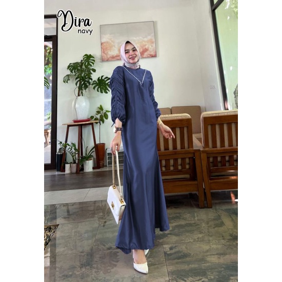 DIRA Gamis pesta muslimah gamis serut kondangan