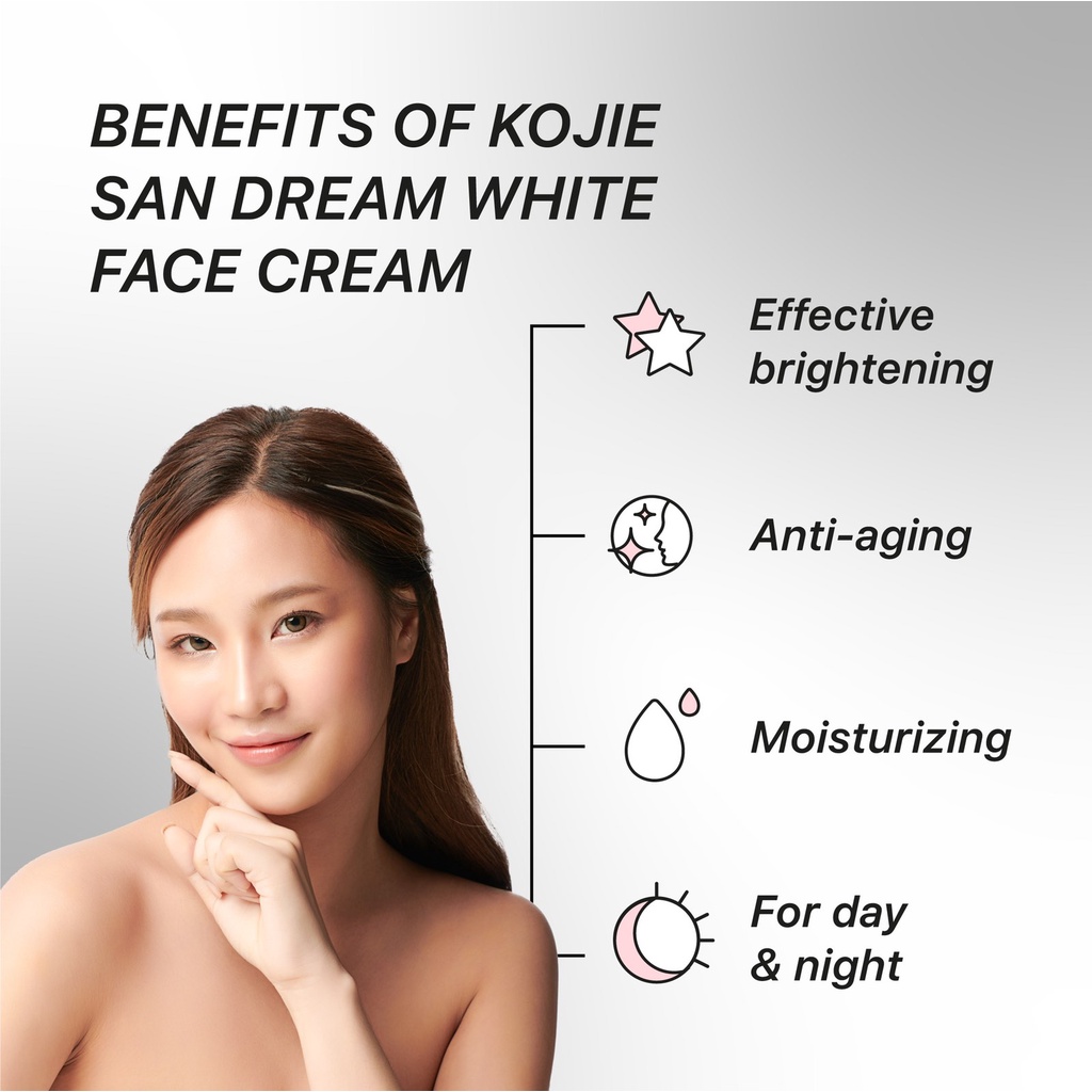 [ BPOM ] KOJIE SAN Dreamwhite Soap 65Gr | 135Gr