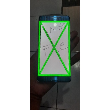 lcd samsung note fan edition original