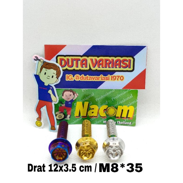 NACOM DV BAUT PROBOLT DRAT 12*3.5 cm (M8*35)