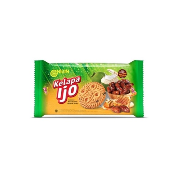 

Nissin Kelapa Ijo Kurma 280 gram | Biskuit Nissin Kelapa Ijo Kurma