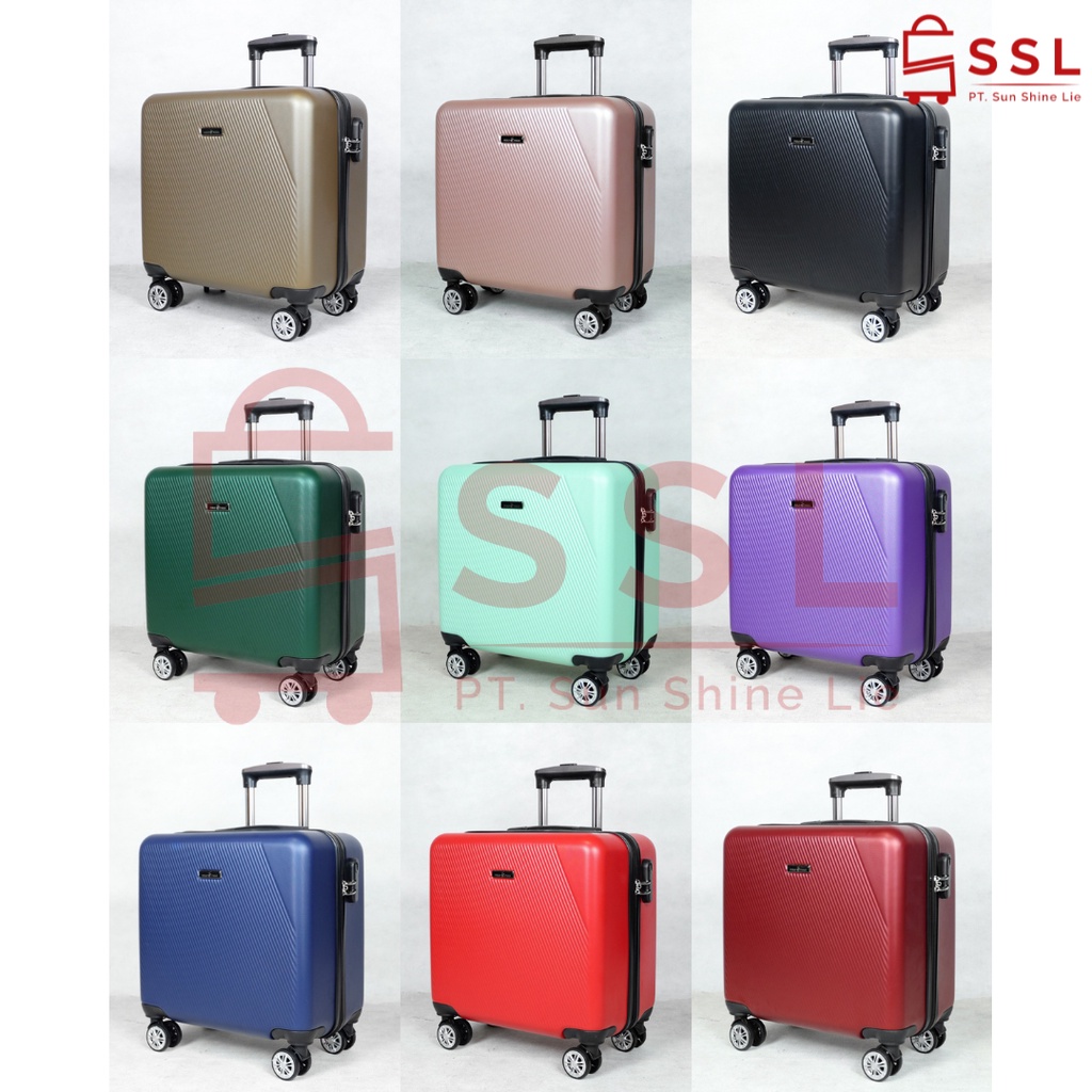 KOPER PILOT 20 INCH / KOPER FIBER / KOPER CABIN/ KOPER HARDCASE / KOPER MURAH / KOPER UMROH / RODA PUTAR / 3 KUNCI KOMBINASI