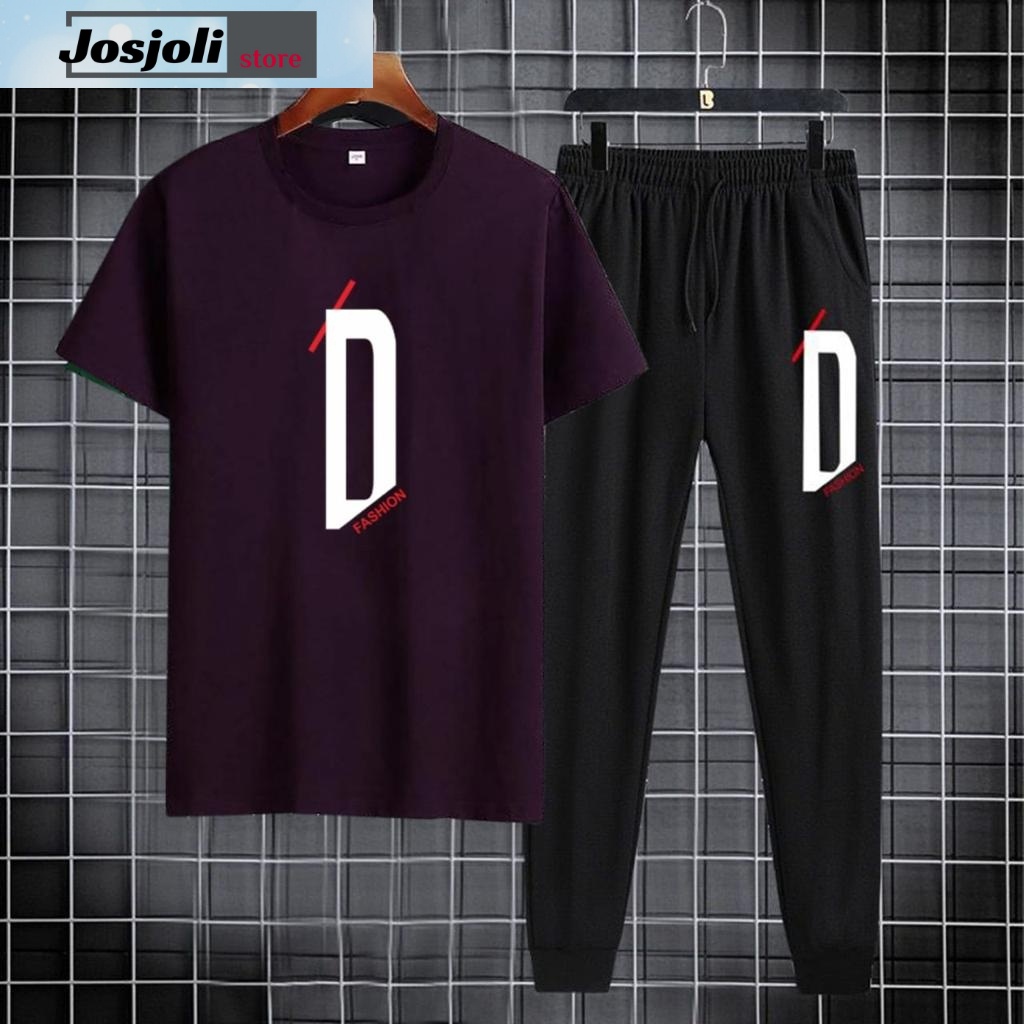 JOSJOLI_STORE/Stelan DD Panjang/Satu Stel Atasan dan Bawhana Pria Dewasa/L XL