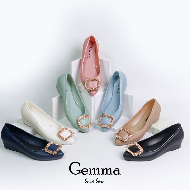 sara sara gemma/seoatu wanita flat sara sara gemma