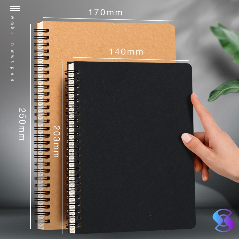 

Spiral Notebook / Buku Spiral A5/B5 60 lembar-Suning Mall