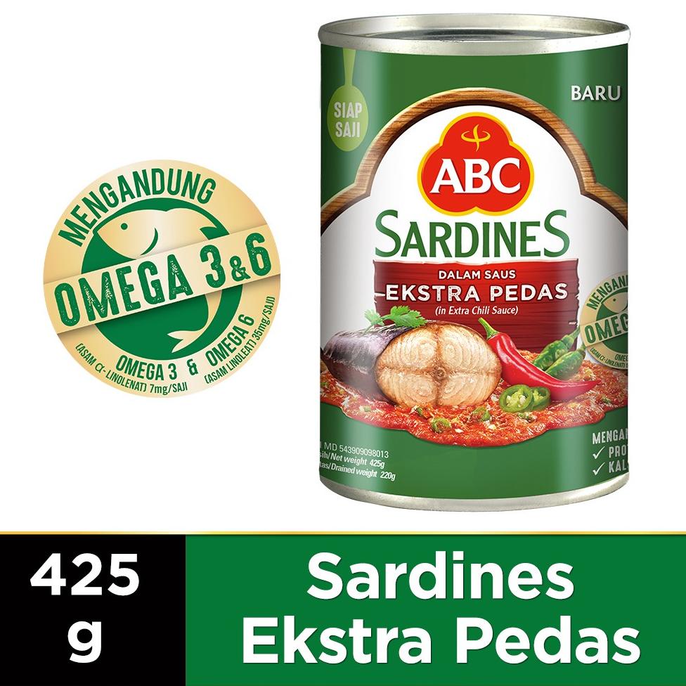 

2.2 Promo Brand ABC Sarden Saus Extra Pedas 425 g