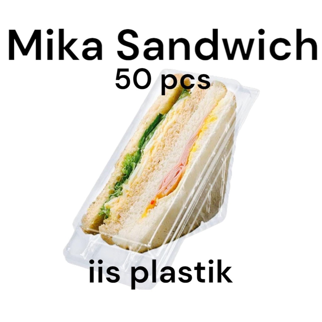 Mika Sandwich Segitiga Plastik / Mika Sando Fruit Salad