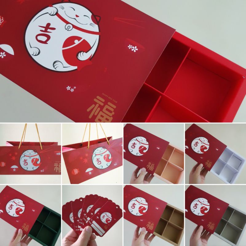 

PaHe V Imlek Dus Sekat 6 & Paperbag 31 persegi panjang ( 1 pack isi 5 pcs dus & Paperbag )