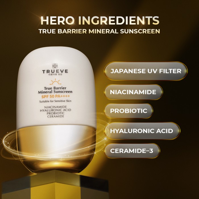 TRUEVE True Barrier Mineral Sunscreen 30 G
