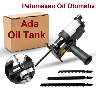 ] Adaptor Jigsaw Gergaji Mesin Bor Tangan Gergaji Konektor