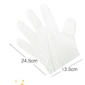 COD - SM88 - Sarung Tangan Plastik Isi 100 Pcs Disposable Gloves 100Pcs Sarung Tangan Sekali Pakai