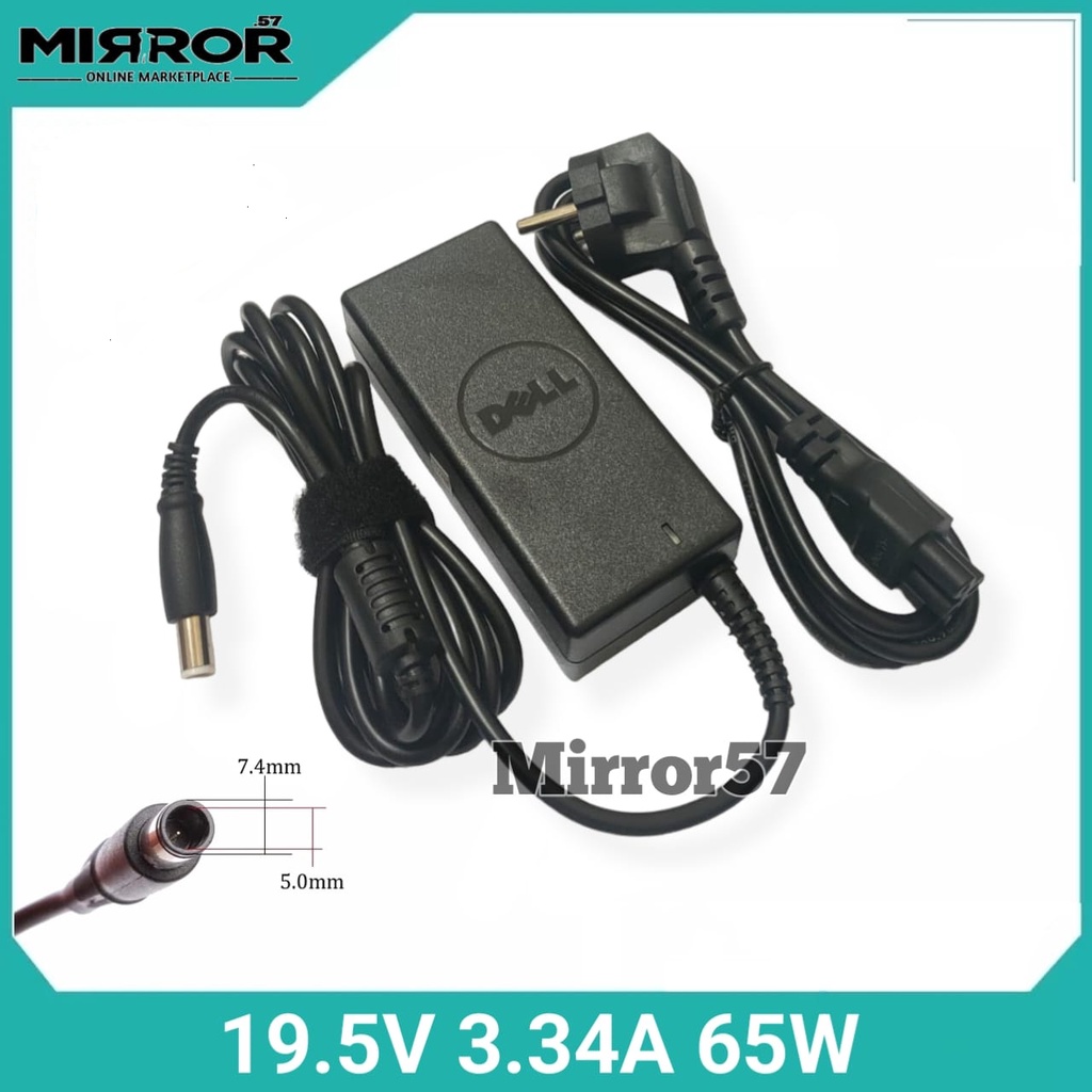 Charger Laptop Dell Studio 15 1535 1536 1537 1555 1557 1558 Adaptor Dell 19.5V 3.34A 65W