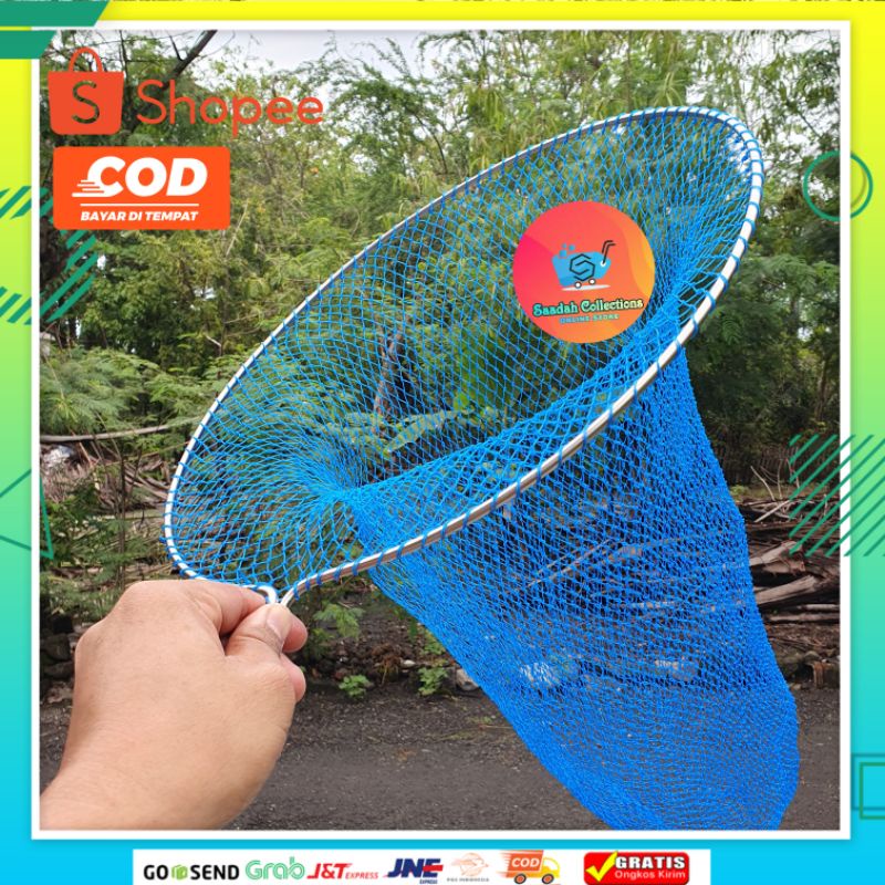 Jaring Seser Stainless / Jaring Serok ikan diameter Besar