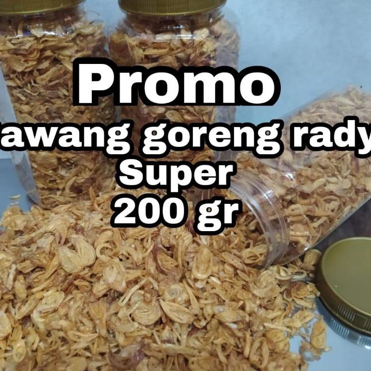 

IdFf4F9 Bawang Goreng Asli Brebes 200 gram