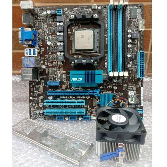 Mobo Amd Asus +Proc Amf FX 4300 FAN