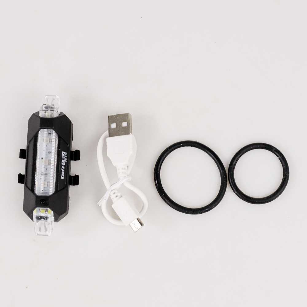 Lampu Belakang Sepeda Bisa DI Cas USB Rechargeable Lamp - DC-918