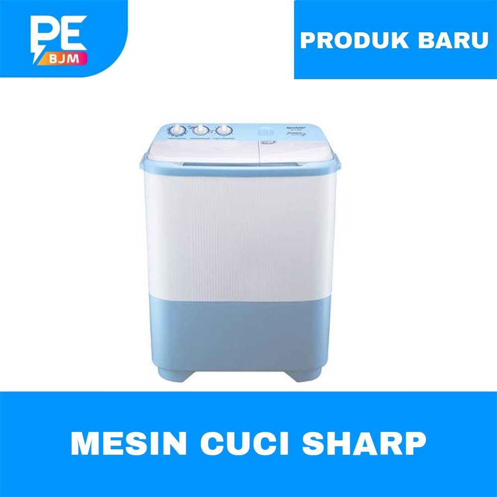 MESIN CUCI SHARP 2 TABUNG 9 KG HIJAB SERIES ES-T99SJ