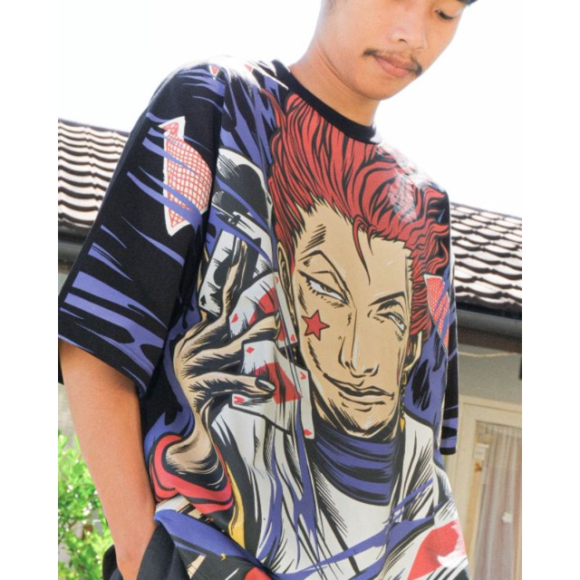 HISOKA HXH Oversize T-Shirt Anime