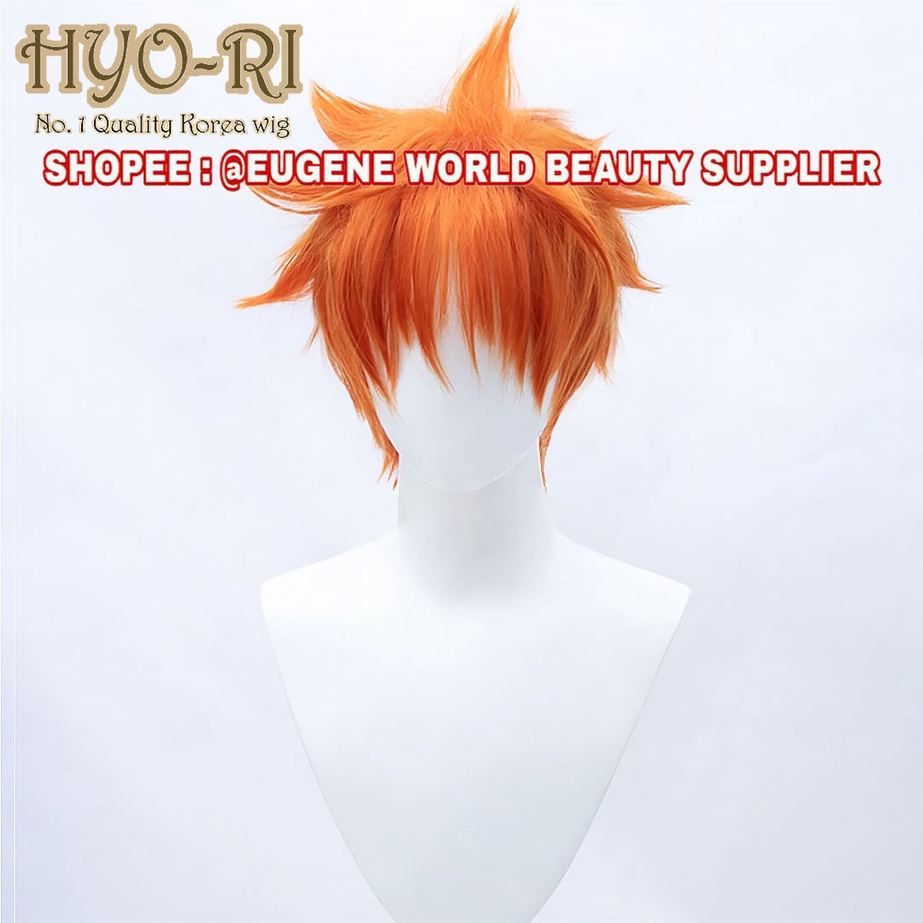 READY STOCK STYLED - RAMBUT PALSU WIG COSPLAY ANIME HAIKYUU HAIKYU HAIKYUU HAIKYU WIG SHOYO HINATA W