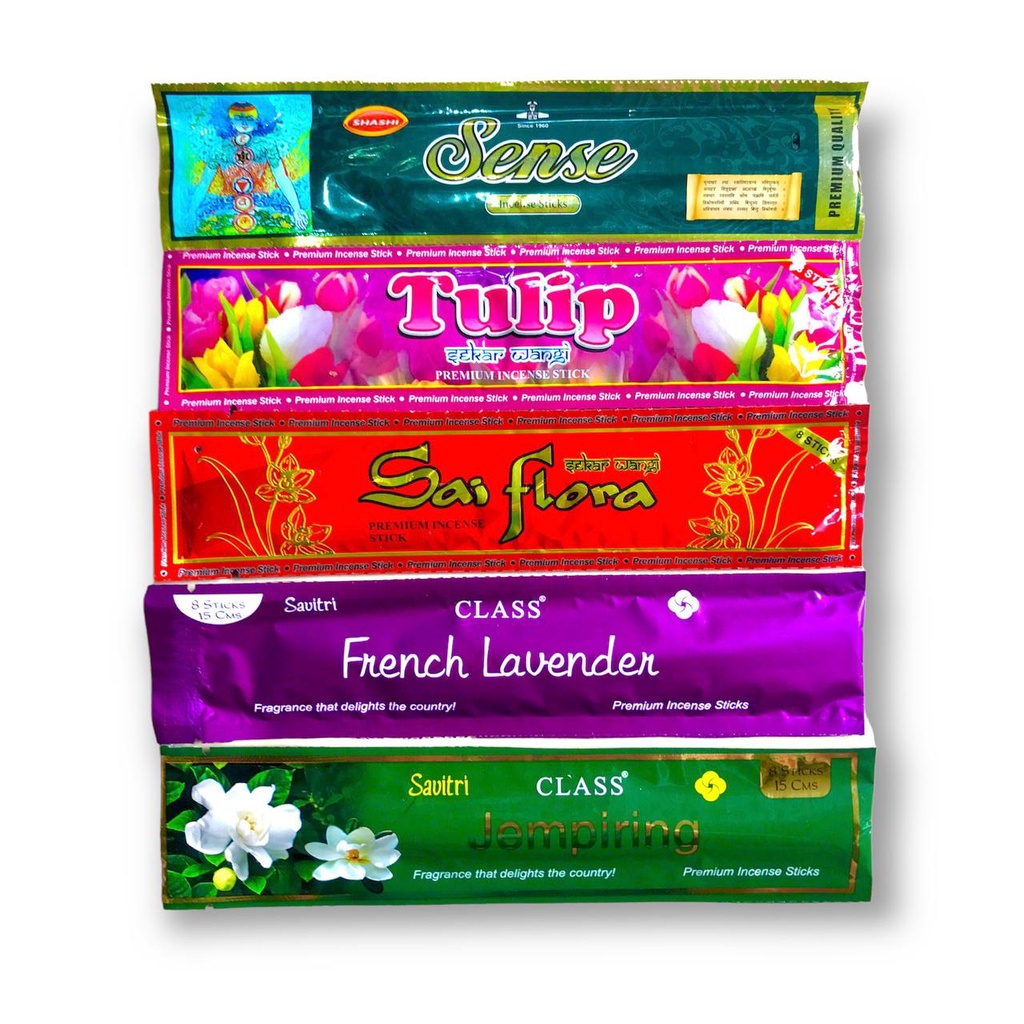Dupa Hio Renteng Mini isi 12 bungkus Import India Savitri Sense by Shashi Sai Flora
