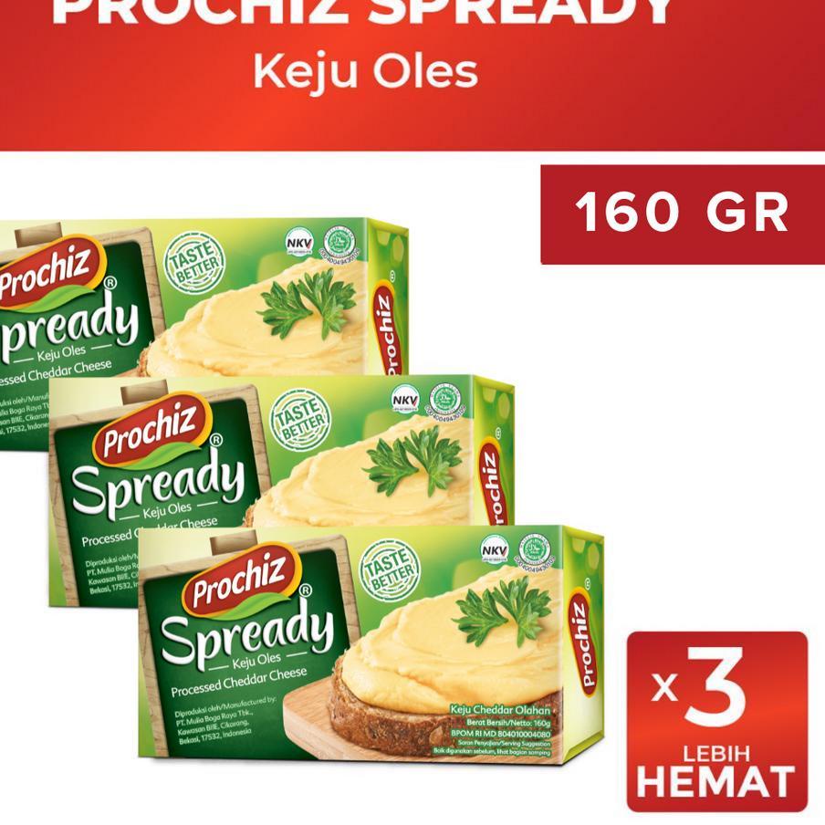 

Terbaru[TD4]-PROCHIZ Spready 160 gr x 3
