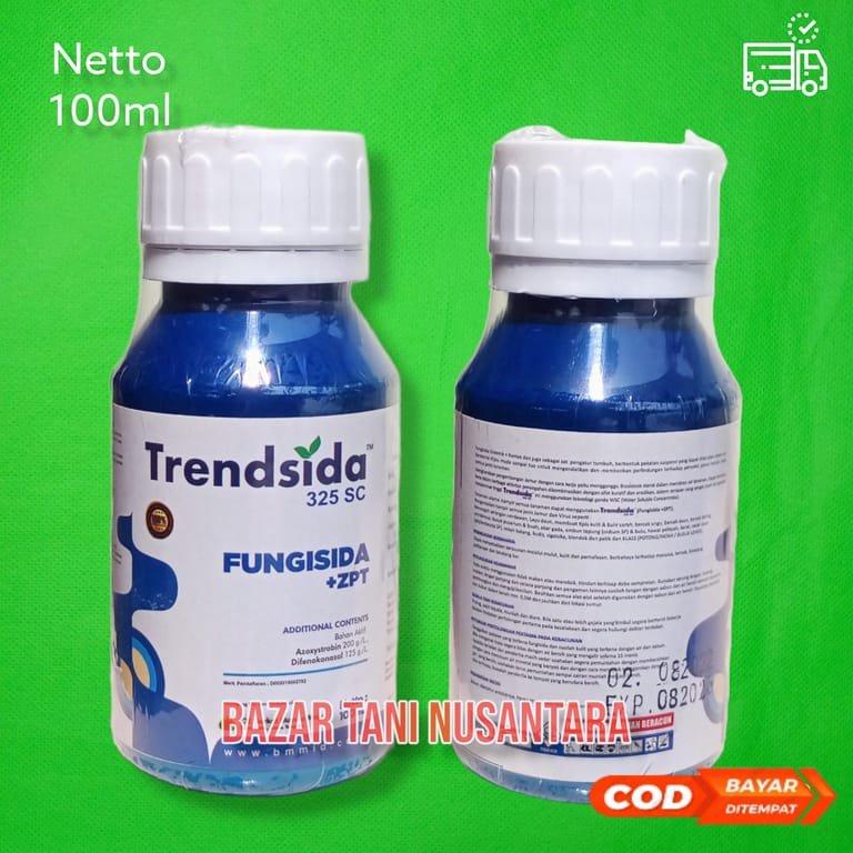 PRODUK- TRENDSIDA 325 SC 100 ML TRENSIDA FUNGISIDA OBAT JAMUR TANAMAN TRENDSIDA 7 BAHN AKTIF TREN