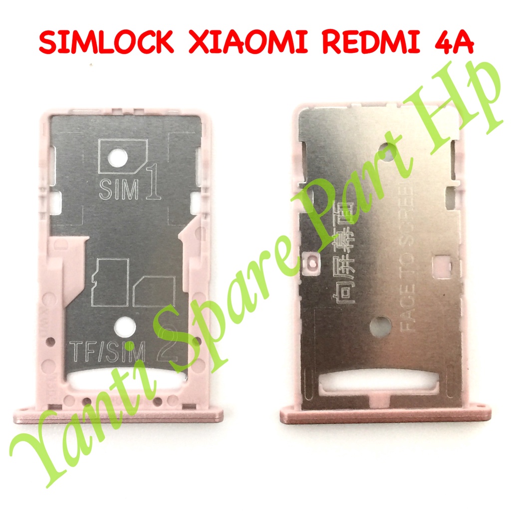 Simtray Sim Lock Xiaomi Redmi 4A Original