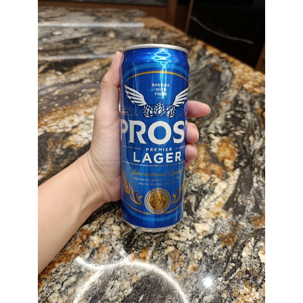 Prost beer Lager Prost bir Prost Lager 500ml Beer can Prost jumbo beer Prost biru 500ml