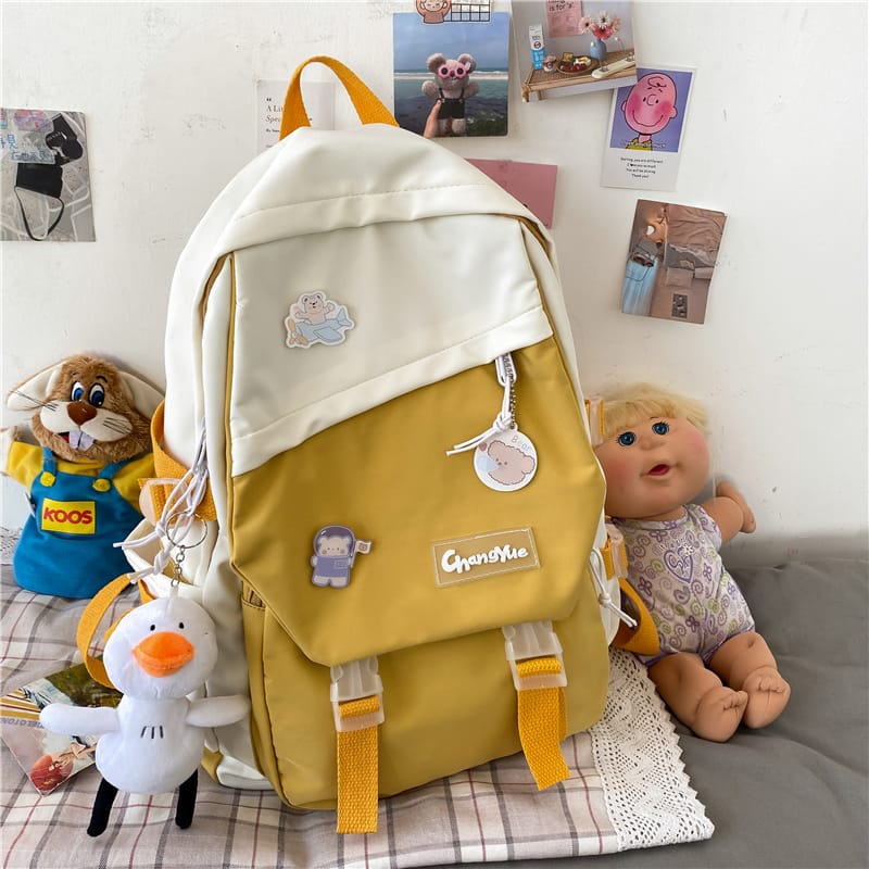 [Juallaris]Tas Ransel  Motif Fashion Unik Dan Lucu / Ransel Motif Lucu Dan Imut Cute Ladies Bag / Impot
