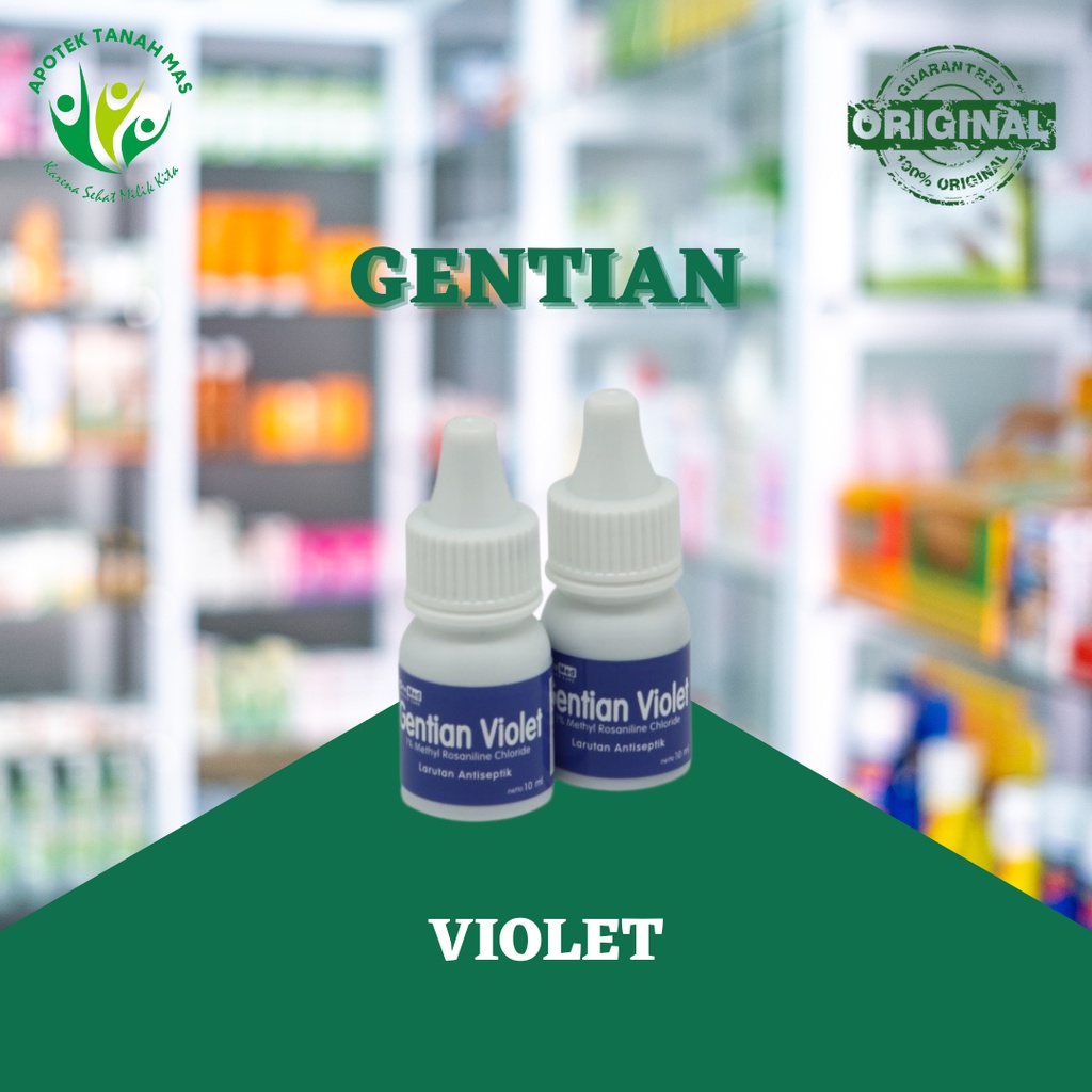 Gentian Violet Untuk Obat Sariawan dan Bau Mulut