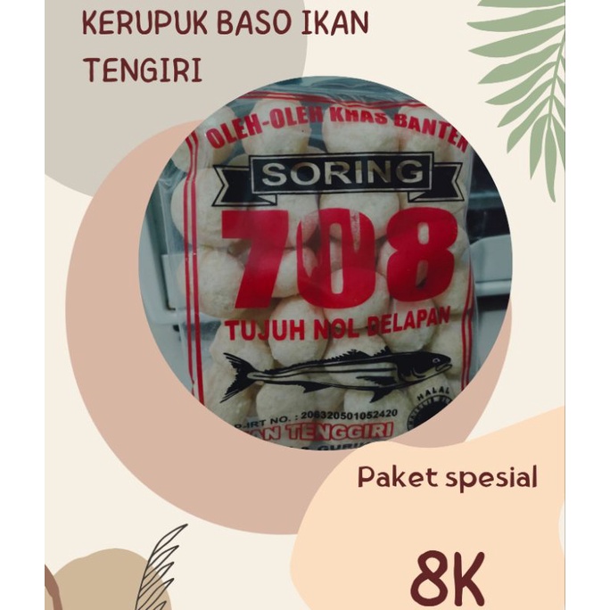 

KERUPUK BASO IKAN TENGGIRI GURIH ORIGINAL