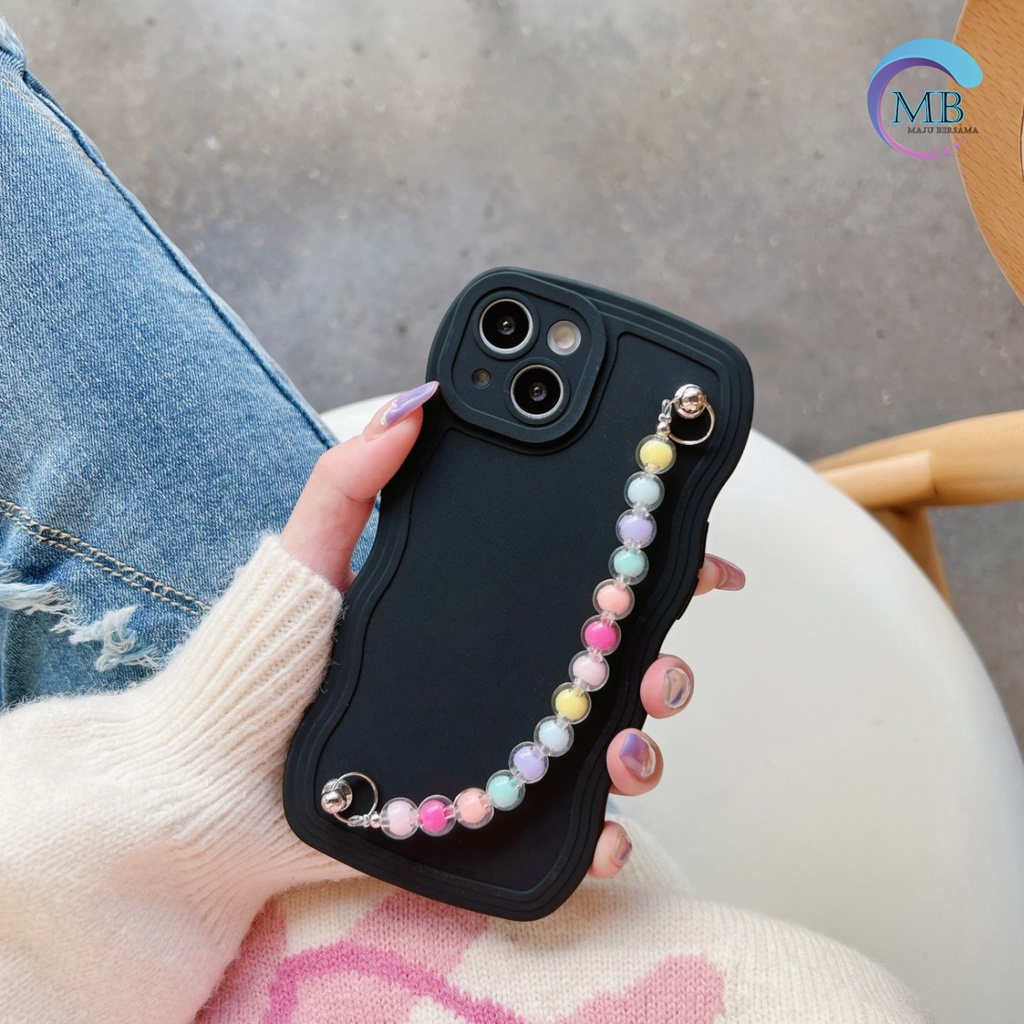 GC02 SOFTCASE GELOMBANG RANTAI MANIK FOR OPPO A3S A1K A5S A7 A11K A12 A15 A16 A55 A17 A17K A31 A8 A37 NEO 9 A39 A57 A71 A83 MB4279
