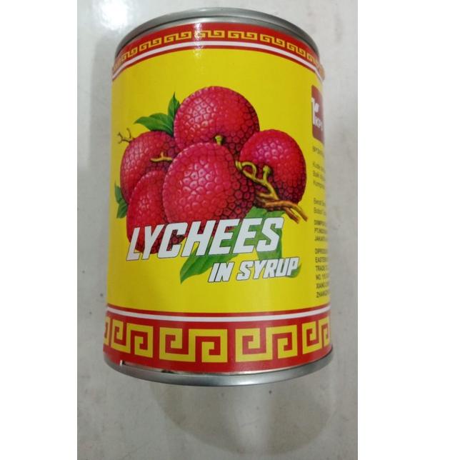 

Star Buah Lychee Kaleng / Leci Kaleng / Lychee In Syrup IKPS Brand 567Gr murah