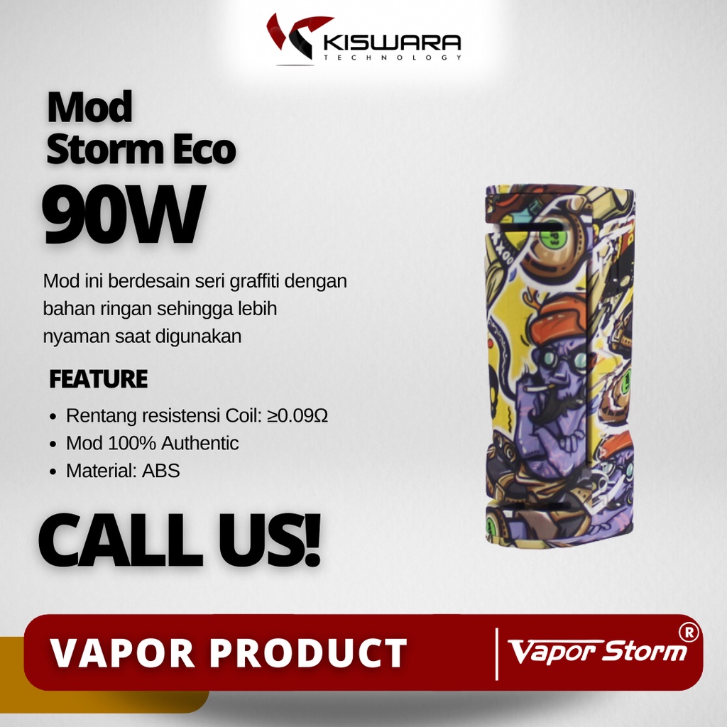 Vapor Storm Mod ECO CARTOON Authentic