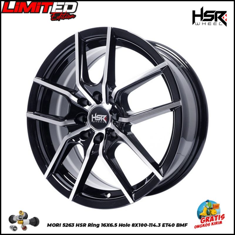 velg mobil r16 velg mobil HSR MORI velg mobil lebar 7 veleg mobil ring 16