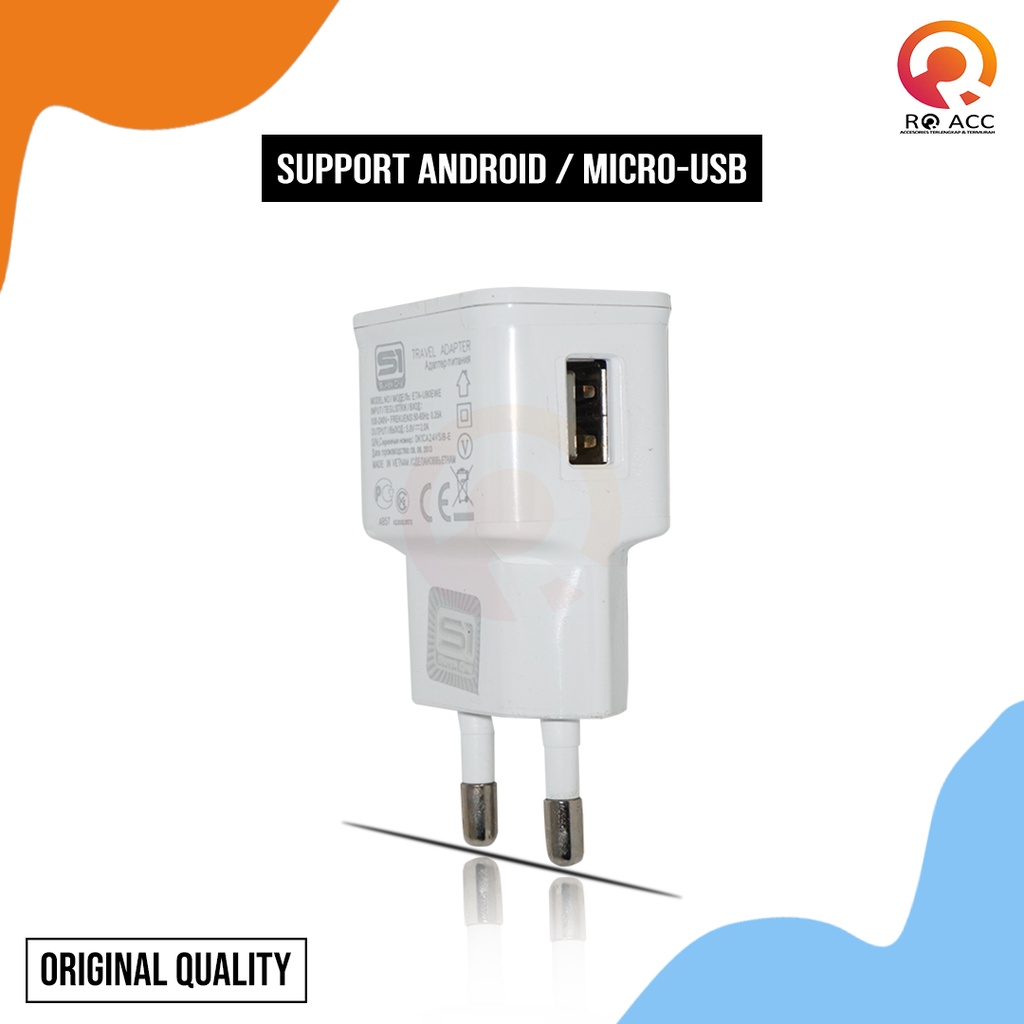 [RO ACC] MICRO USB SUPERONE CHARGER S4 MODEL ORIGINAL ALL TIPE HP